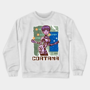 Retro Game Ai Cartoon Character Crewneck Sweatshirt